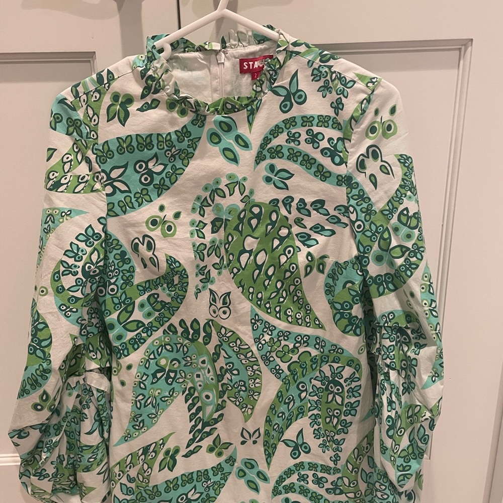 COPY - Staud paisley Carolina dress